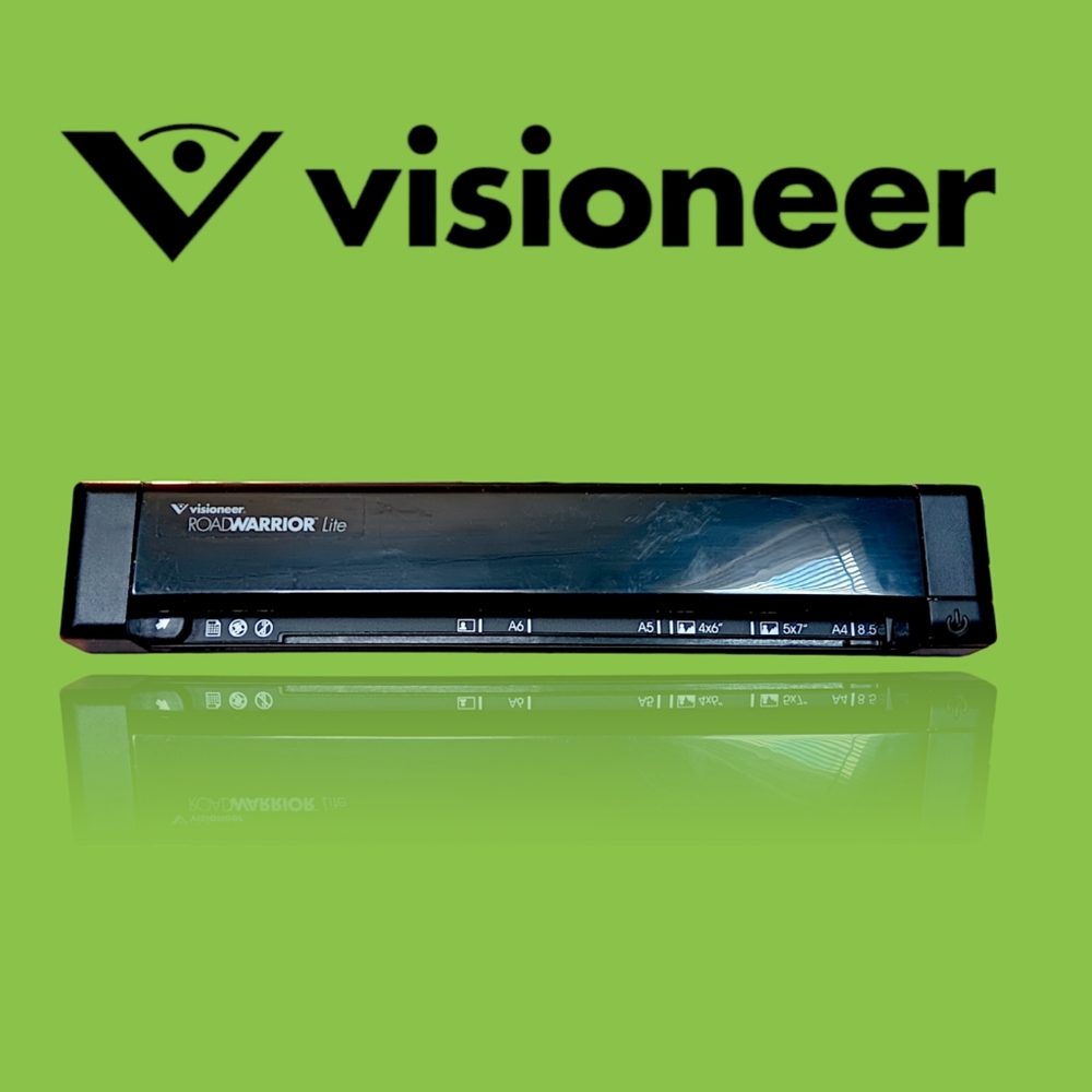 Visioneer Roadwarrior Lite USB Portable Scanner